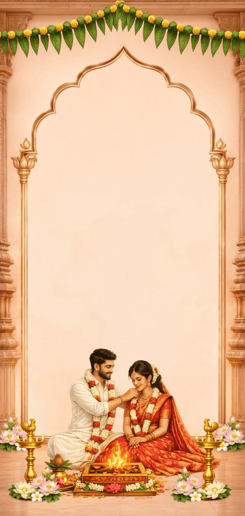 Tamil Wedding Hero Background
